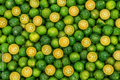 Calamansi Fruit Background. Fruit Background.