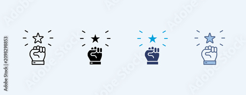 Motivation Multiple Icon Illustration Vector