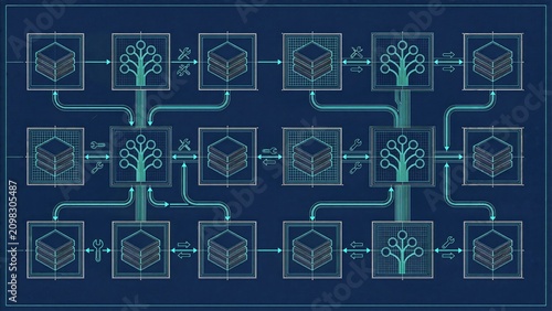 Blueprint AI Agent Architecture with Modular Data Flow