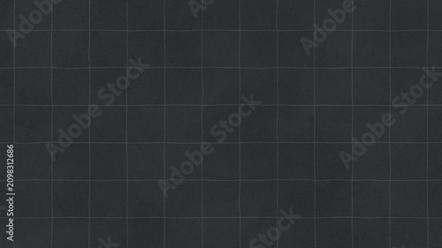 Charcoal gray graph grid pattern 30 seconds loop background in hand drawn style
