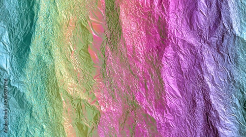 Abstract textured surface with a gradient of pastel colors, mimicking a landscape