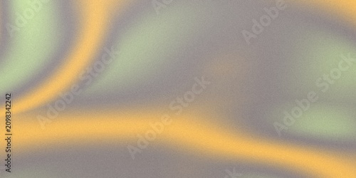 Muted yellow and purple abstract gradient background with heavy noise grain texture, vintage colorful wave backdrop for creative graphic design