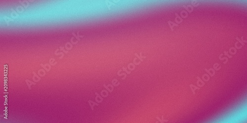 Vibrant cyan and magenta purple gradient abstract background with heavy noise grain texture, colorful retro futuristic backdrop for creative web designs