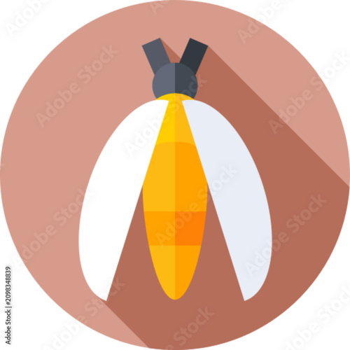 Cicada Insect Nature Wildlife Sound Summer Icon