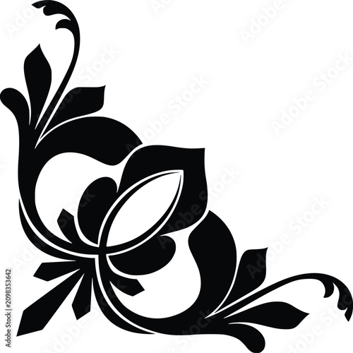 Decorative corner accent