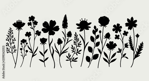 Collection of various stylized solid vector icons and graphic design elements for professional user interface, website layout, and mobile application development projects on white.