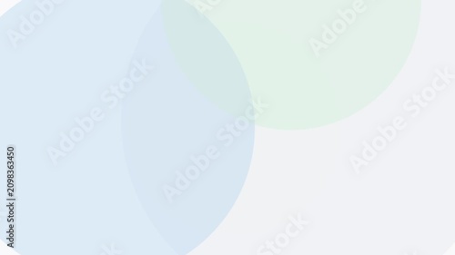 Abstract Soft Circles Transition Background Animation