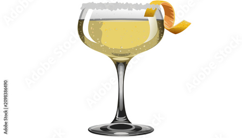 glass of champagne