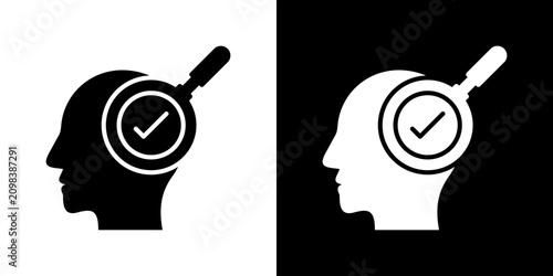 Foto Self Assessment Icon Set Multiple Style Collection