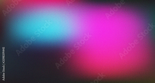 Photos Energetic magenta and cyan cosmic nebula blur with textural grain offering a fut