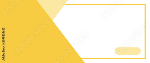 Yellow geometric abstract background
