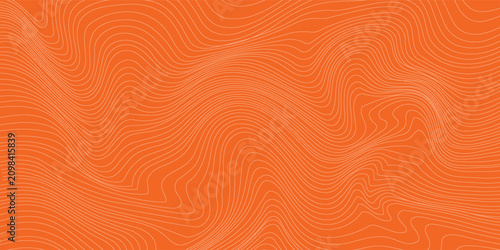 Pattern salmon bg with tuna seamless meat and texture line sushi. Fish backdrop fillet with japanese pattern repeat and package orange gourmet. Abstract graphic pattern with illustration
