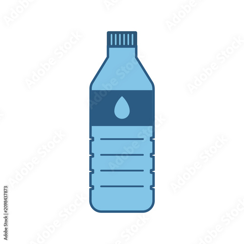 Illustration of a water bottle