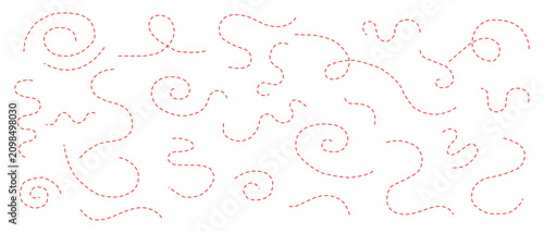 Path travel dotted line trip dashed trace destination track plan and silhouette, travelling symbol .Dot line pat.Vector illustration.