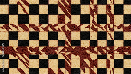 Checkered Design background
