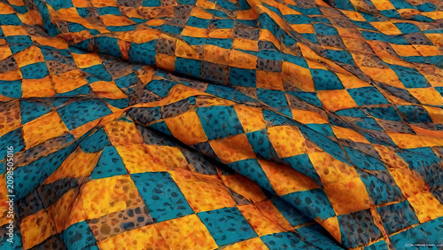 Checkered Design background