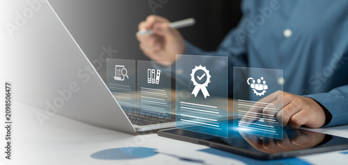 ISO, the International Organization for Standardization, is an organization that issues standards related to business and industry, quality control, certification, and business technology concepts.