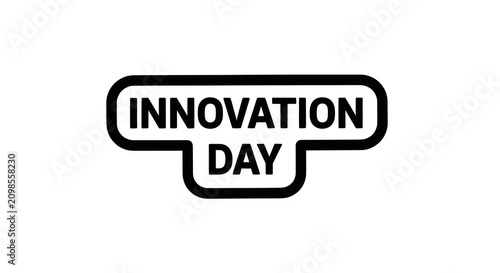 Innovation Day Event Logo Design Concept.