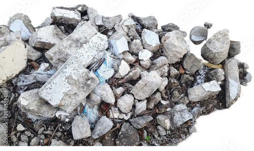 Fotografía Commercial aggregate pile