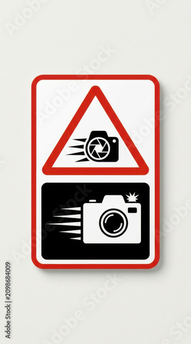 Warning Sign For Photography Allowed Danger Warning Alert Symbol Graphic