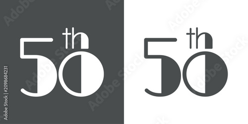 Foto Logotipo de aniversario