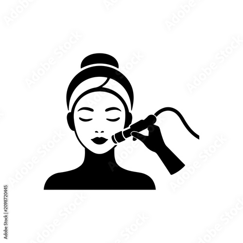 Bild auf Leinwand Precision Facial Rejuvenation Icon