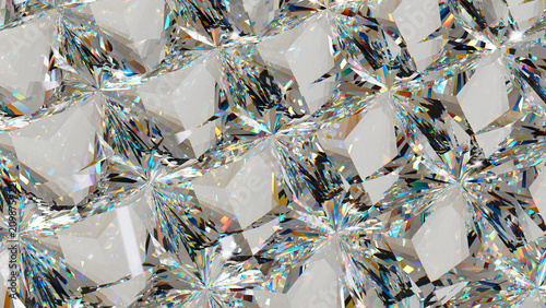Silver Glitter Crystal Texture Background – Sparkling Diamond Foil Pattern, Close-up silver glitter texture with sparkling crystal facets, ideal for luxury backgrounds, festive designs, and shimmering