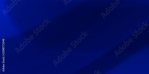 Fotografie Abstract blue background with glowing geometric lines