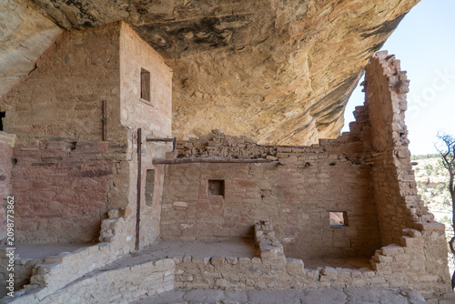 Canvastavla Balcony House Ancestral Puebloan Cliff Dwelling at Mesa Verde
