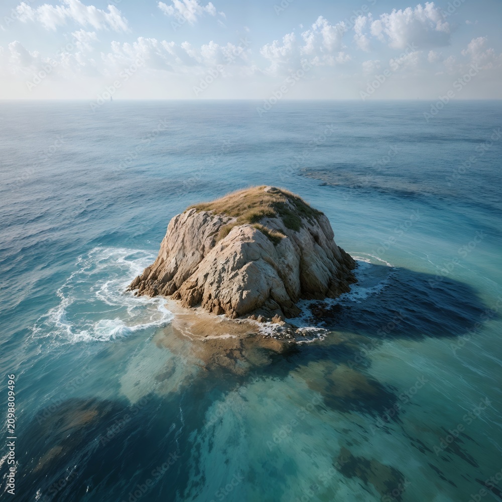 Obraz premium small island in the sea