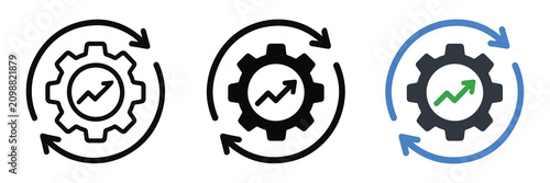 Auto Optimization Settings Performance Icon