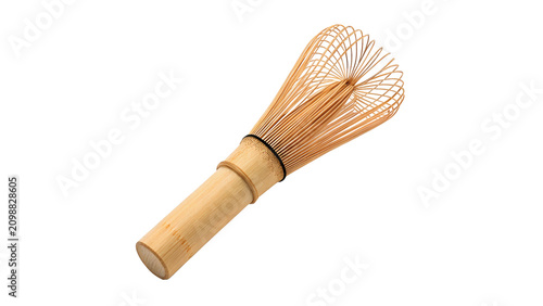 Konstfotografi Traditional Japanese bamboo matcha whisk chasen authentic tea ceremony tool asse
