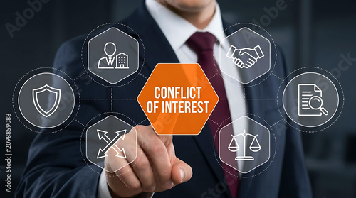 Conflict of Interest Compliance Ethics Governance Risk Management Business Corporate Concept