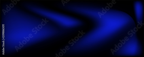 Abstract dark background featuring a smooth mesh gradient of vibrant electric blue and deep navy colors with a soft blurred fluid texture.