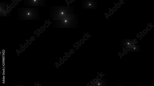 stadium concert camera flashes overlay 4k. random bright burst and blink from celebrity actor award click, audience photography frenzy on black background. dramatic lens flare effect, alpha channel