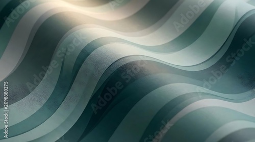 Wavy green abstract texture background pattern
