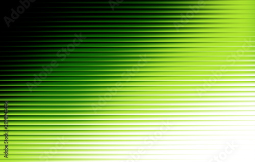 Konstfotografi Abstract Green Gradient Background with Horizontal Lines and Dynamic Light Textu
