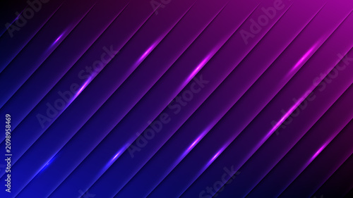 Blue Purple Magenta Glass Effect Diagonal Panels Abstract Luxury Gradient Background