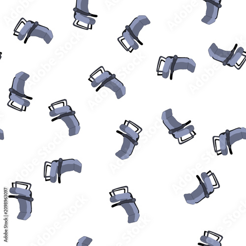 Принти на полотні pattern legroom seat airplane cartoon