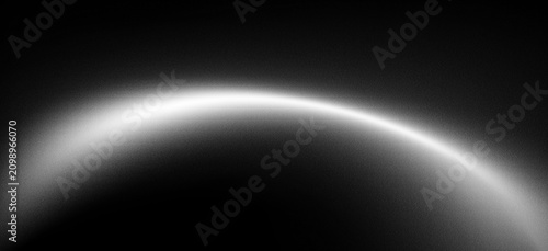 Photos Abstract glowing arc in dark background with soft focus and copy space for desig