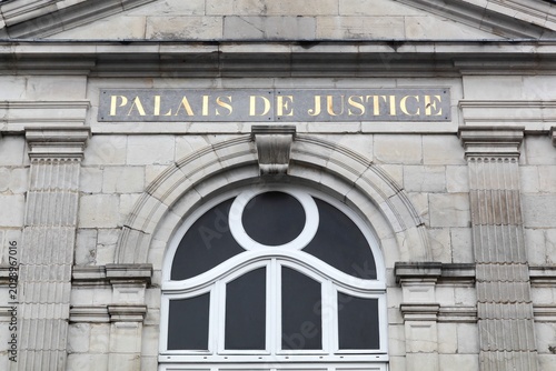 Palais of justice in Dax, France