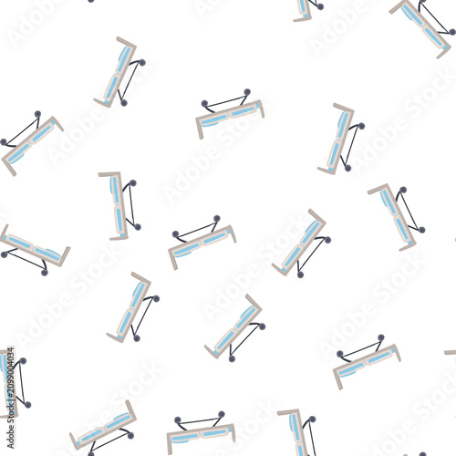 Foto pattern pediatric hospital bed cartoon