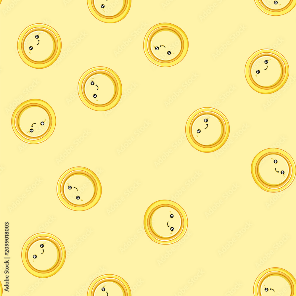 Fototapeta premium seamless pattern vintage sun character cartoon. fun poster, comic face, doodle groovy vintage sun character sign vector