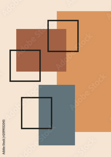 Abstract geometrict wallpaper design