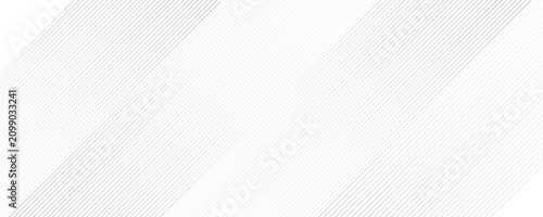 Cuadro en lienzo Slash line background with diagonal lines black color. modern