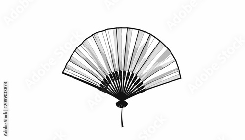 Tableau sur toile Traditional Japanese Fan Accessory.