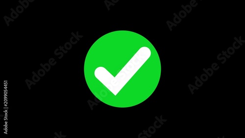 Check Mark Animation Loop.