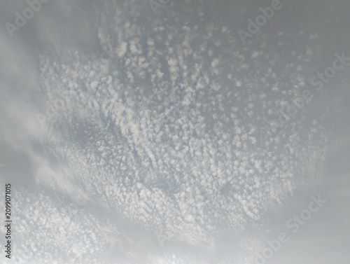 Bild auf Leinwand dramatic stratus clouds