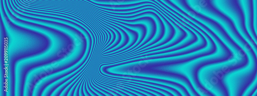 Plakat abstract blue wave background