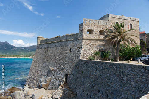 Château d'Algajola en Haute-Corse - France